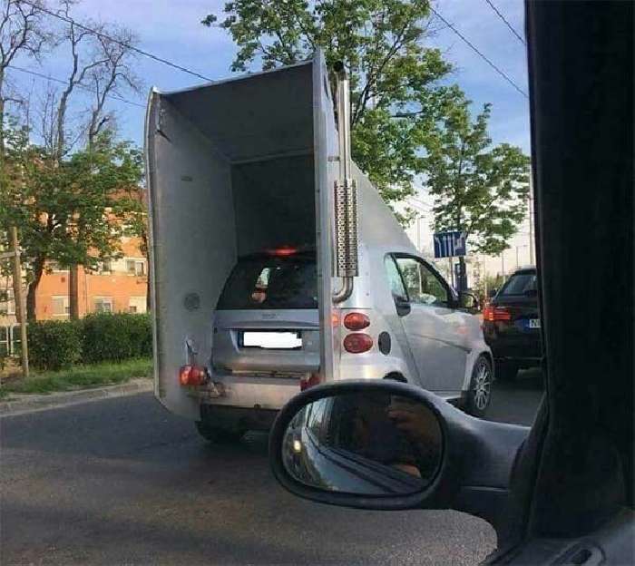 A car which wants to be a truck