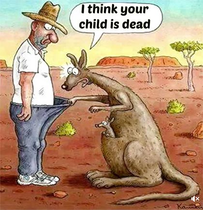 I think your child is dead