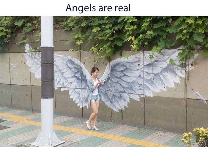Angels are real